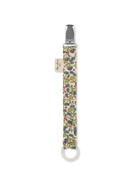 Konges Sløjd Pacifier clip - jardin de fleurs