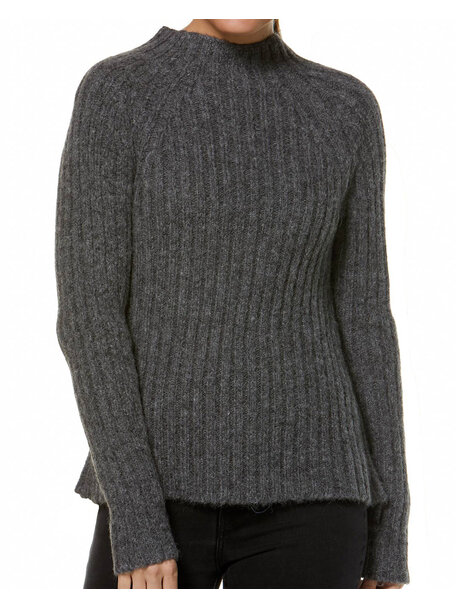 Apu Kuntur Alpaca wool sweater dolce - anthracite