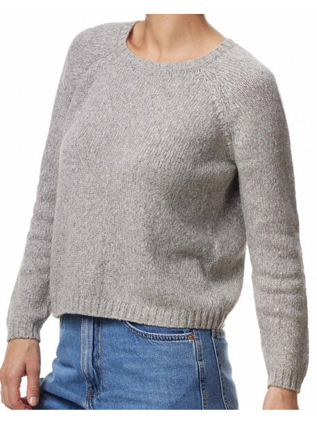 Apu Kuntur Alpaca wool pullover ella - grey