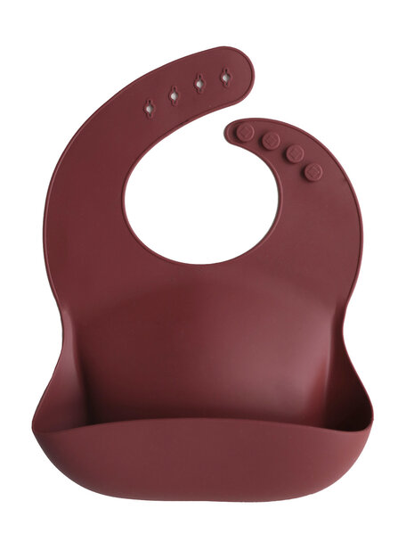 Mushie Silicone Baby Bib - Arabian Spice