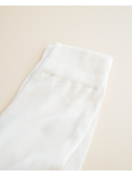 Hirsch Natur Silk socks for adults - natural