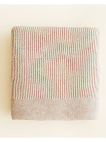 Hvid Crib blanket Gaston - soft beige