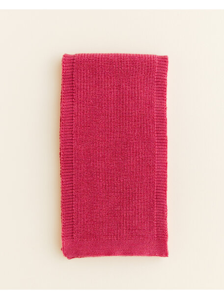 Hvid Wool scarf Gustave - lollipop