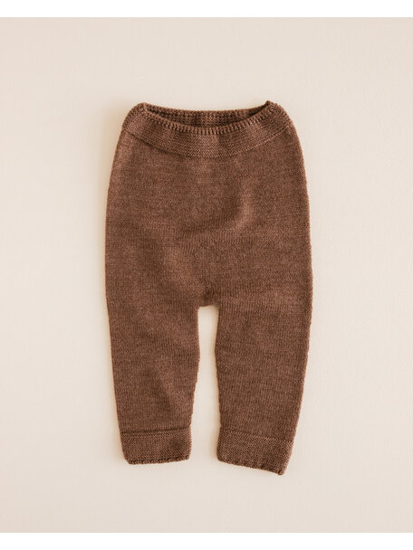 Hvid Wool pants - mocha