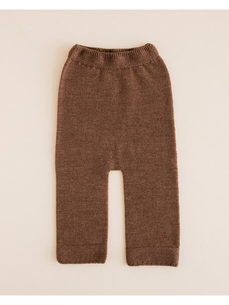 Hvid Wool pants - mocha