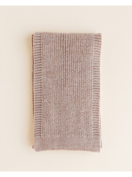 Hvid Wool scarf Gustave - sand