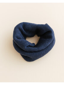 Hvid Tube scarf Gigi - blue