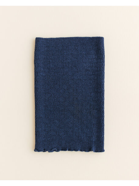 Hvid Tube scarf Gigi - blue