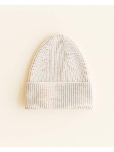 Hvid Beanie Fonzie - cream