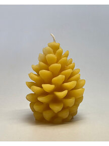 De Muisjes Beeswax candle - pine cone