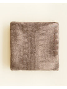 Hvid Blanket Herbie - taupe