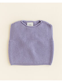 Hvid Cardigan Harvey - lilac