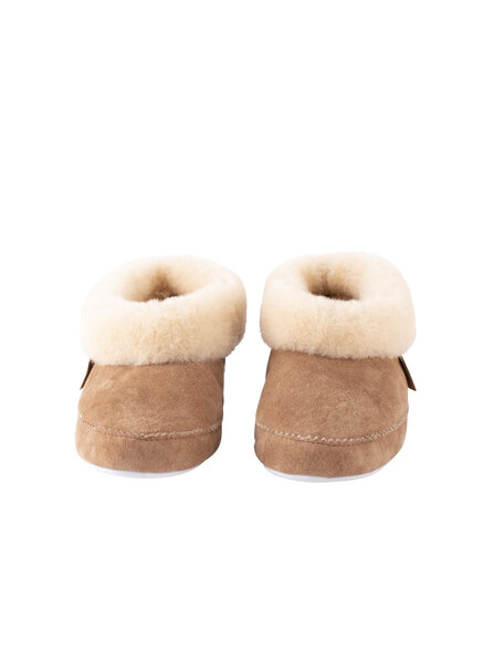 Shepherd Wool women's slippers Emmy - chestnut