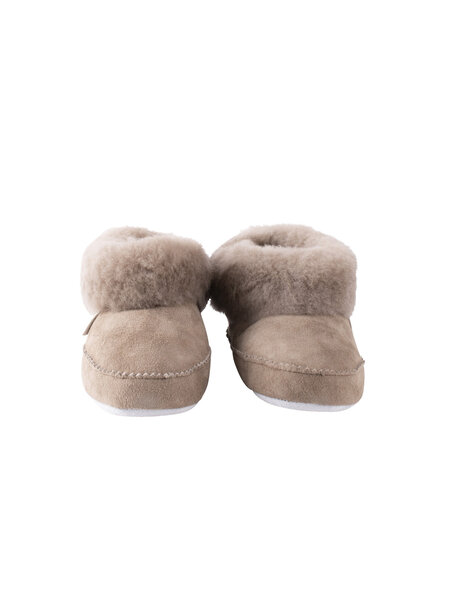 Shepherd Wool children's slippers Piteå - stone