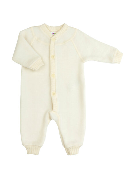 Joha Wool fleece jumpsuit - natural