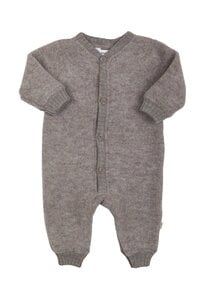 Joha Wool fleece jumpsuit - sesame