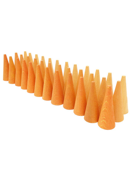 Grapat Mandala orange cones