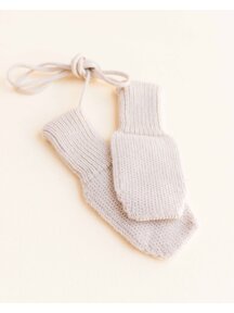 Hvid Mittens - cream