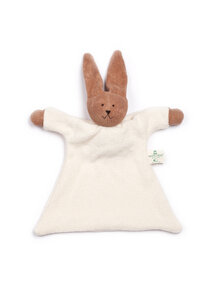 Nanchen Natur Nuckel cuddle cloth - hare