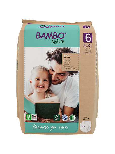 Bambo Nature Diaper pants 18 pieces - size 6