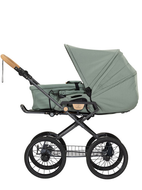Naturkind Baby stroller Ida mottled grey - seat unit including carry cot