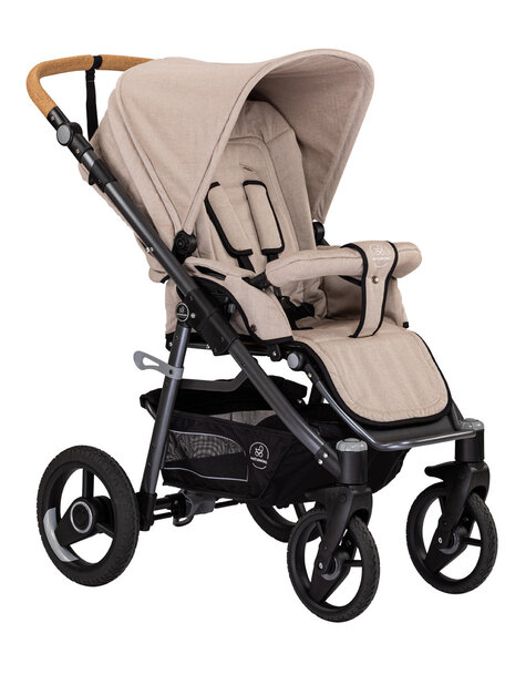 Naturkind Baby stroller Lux sand - seat unit including carry cot