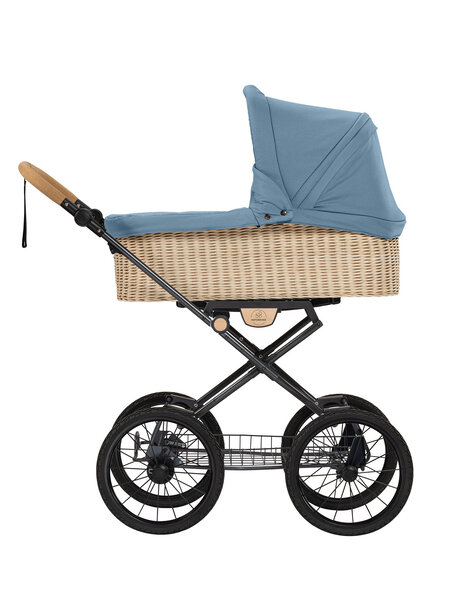 Naturkind Baby stroller Ida topas - seat unit including braided baby basket