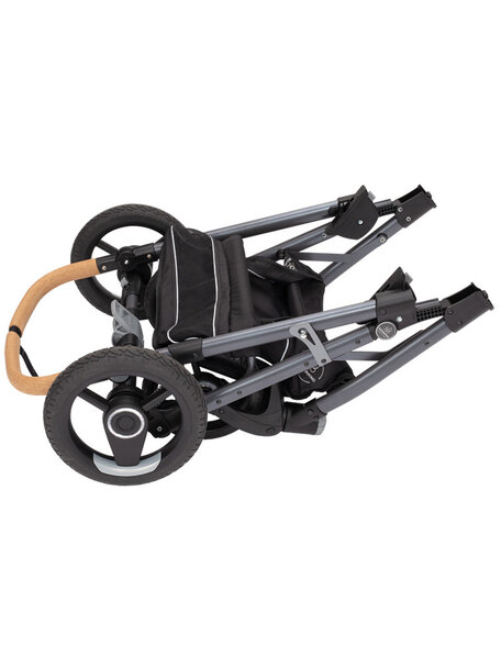 Naturkind Baby stroller Lux Evo granada - seat unit including braided basket