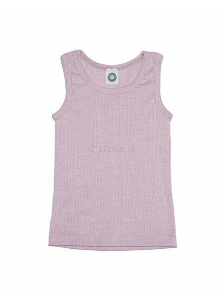 Cosilana Sleeveless Vest Kids Wool/Silk/Cotton - Rose