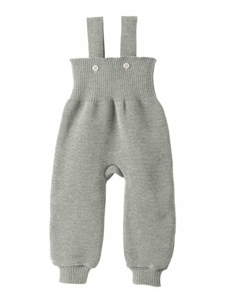 Disana Knitted dungarees - grey