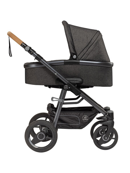 Naturkind Baby stroller Lux Evo graphit - seat unit including baby basket