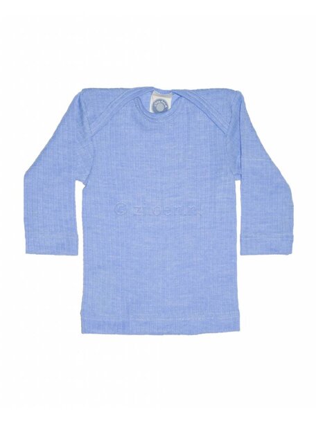 Cosilana Baby Top Wool/Silk/Cotton - Blue