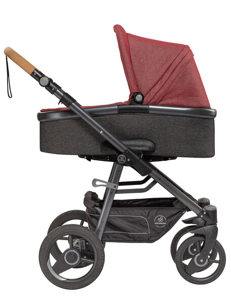 Naturkind Baby stroller Lux Evo granada - seat unit including baby basket