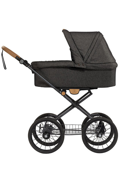 Naturkind Baby stroller Ida graphit - seat unit including baby basket