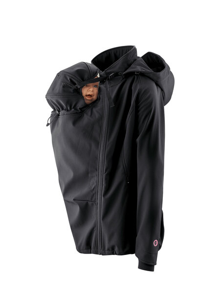 Mamalila Softshell Babywearing Jacket - black