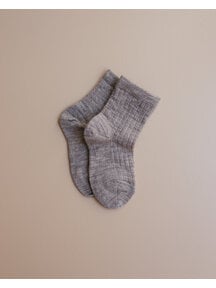 MP Denmark Wool Rib Socks - Sand