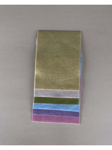 Filges Felt sheets - 6 pastel colors