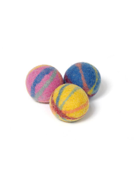 Filges Felted juggling balls - 3 pieces