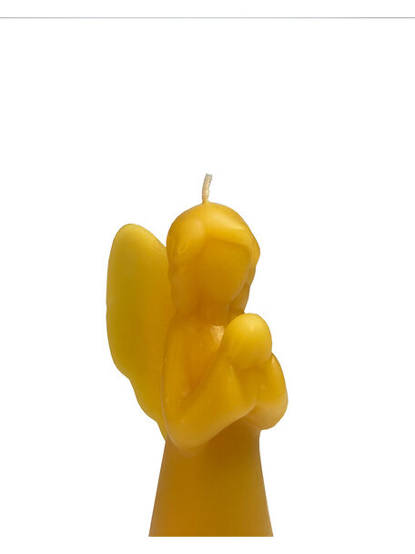 De Muisjes Beeswax candle - classic angel