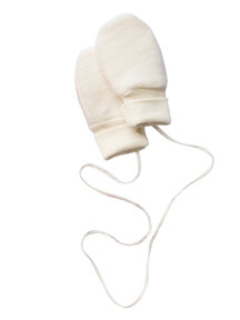 Engel Natur Mittens Wool Fleece - Natural