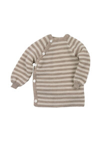 Reiff Cardigan Organic Wool - savanna/natural