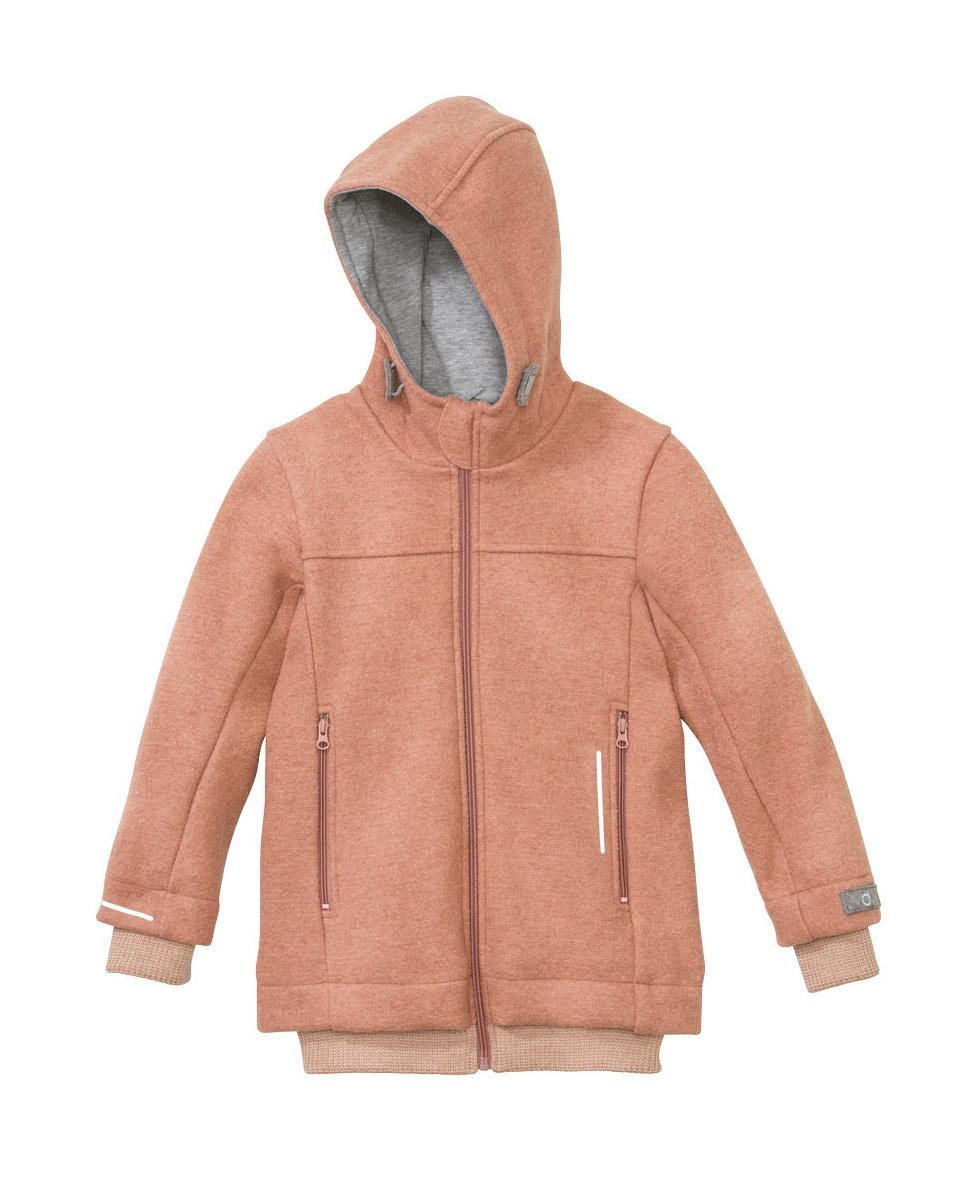 Disana Outdoor jacket boiled wool rose: 100% organic Ziloen