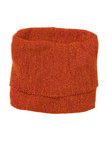 Disana Loop scarf - orange/cassis