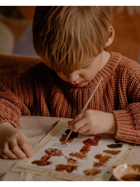 Handmade Metallic paint - Earth