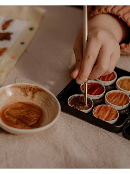 Handmade Metallic paint - Earth