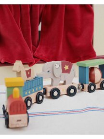 Konges Sløjd Wooden train - animals