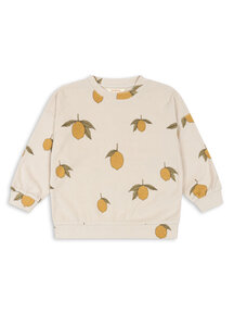 Konges Sløjd Terry cloth sweater - mon grand citron