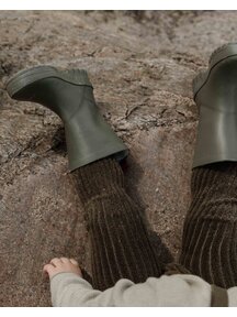Silly Silas footless granny teddy tights - seaweed brown Silly Silas footless granny teddy tights - seaweed brown
