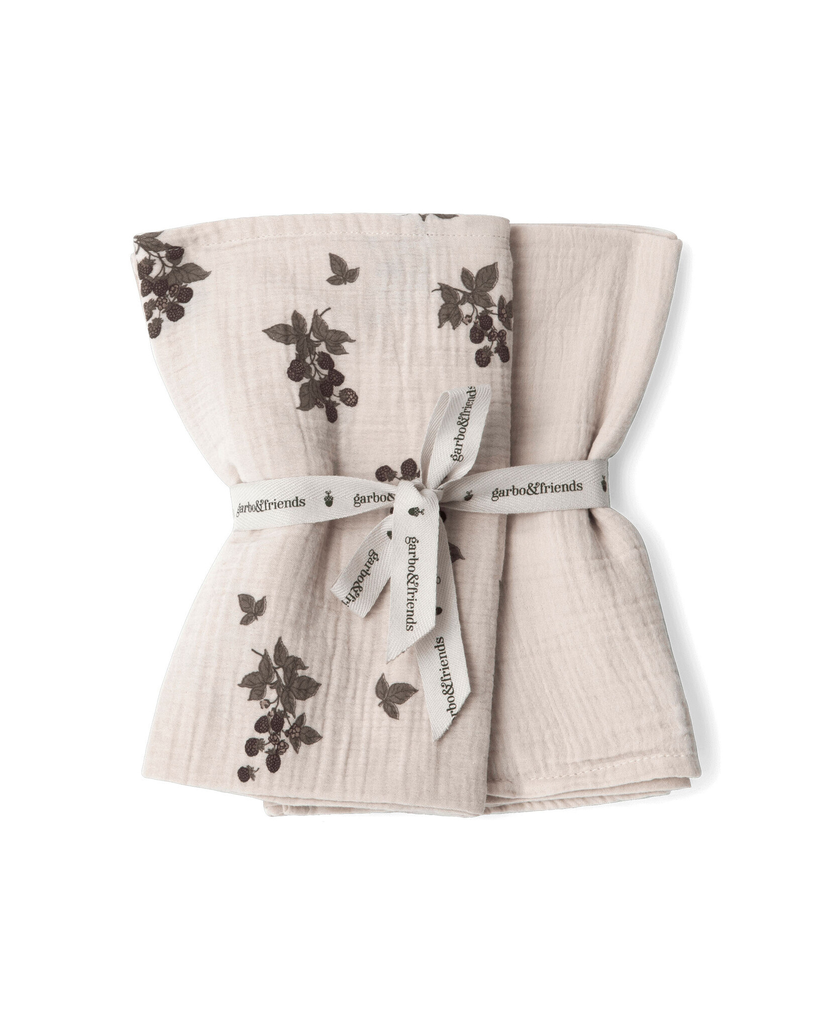 Garbo Friends Muslin cloths blackberry 2 pieces Ziloen Ziloen