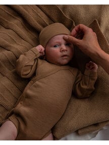 Unaduna Wrap around body tiny rib wool -  semla